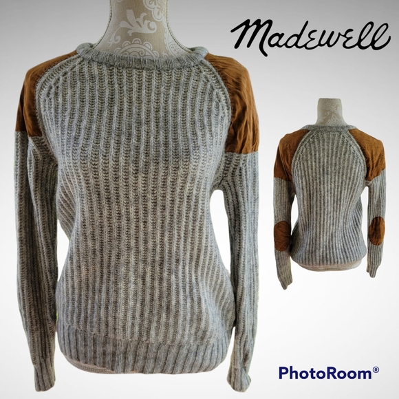 Madewell Wool Alpaca Fall Sweater - Picture 1 of 13
